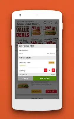 Burger King Pakistan android App screenshot 2